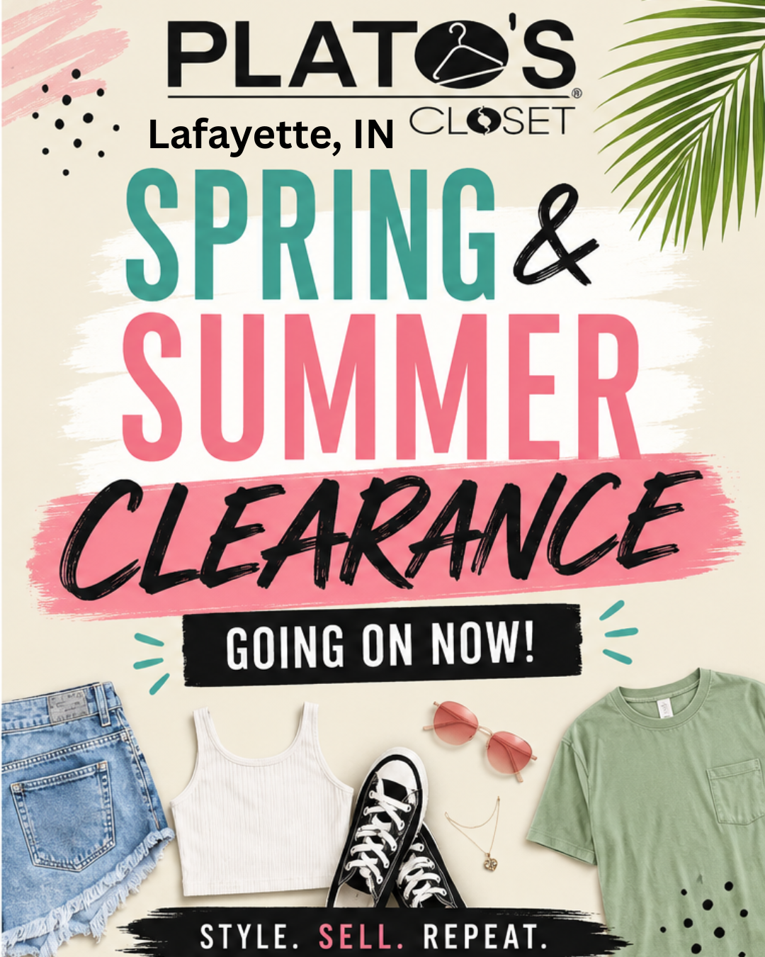 Spring and Summer Clearance